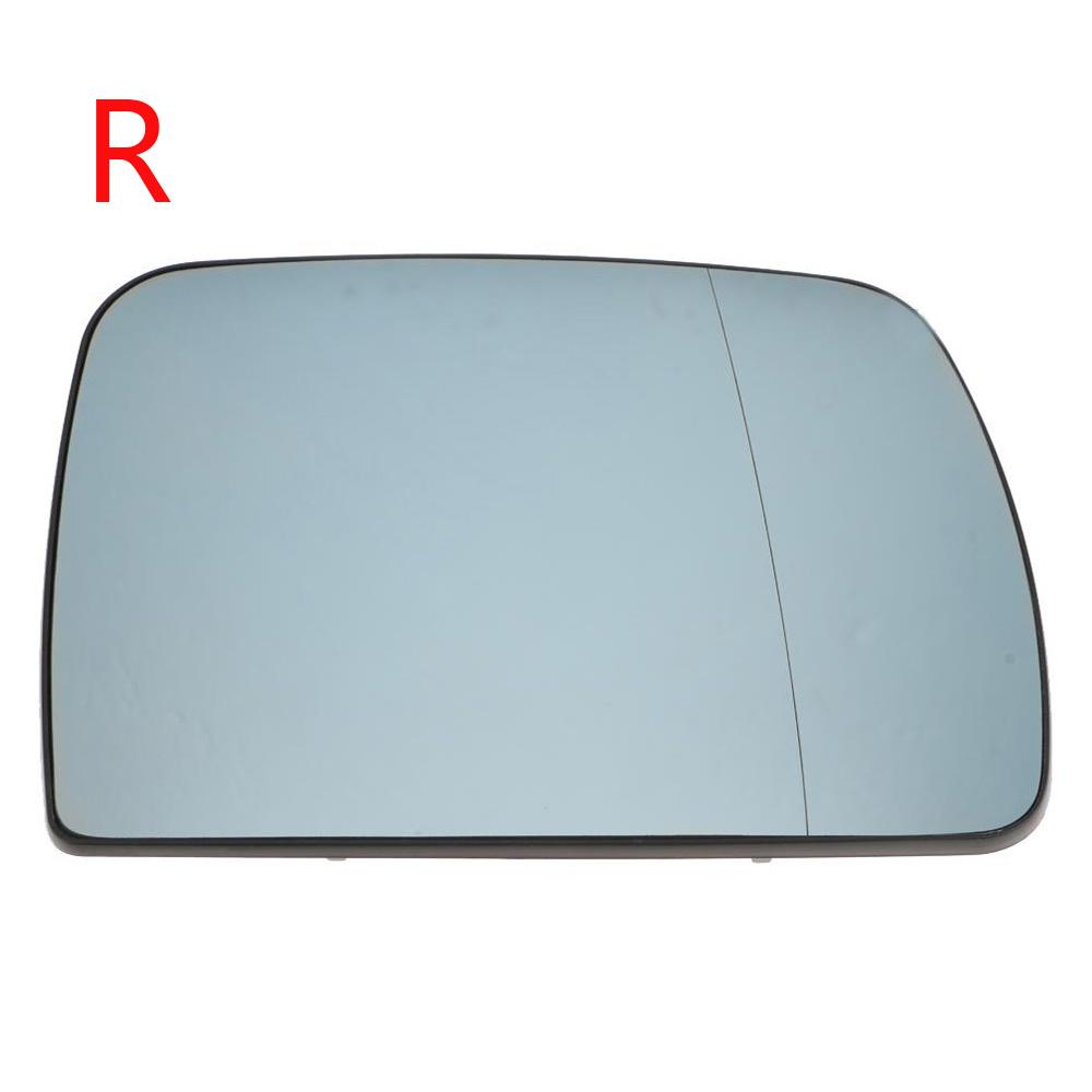 Боковой обогрев зеркала заднего вида, противотуманное зеркало на дверь, лист, подходит для BMW X5 E53 1999-2006 51168408797 51168408810