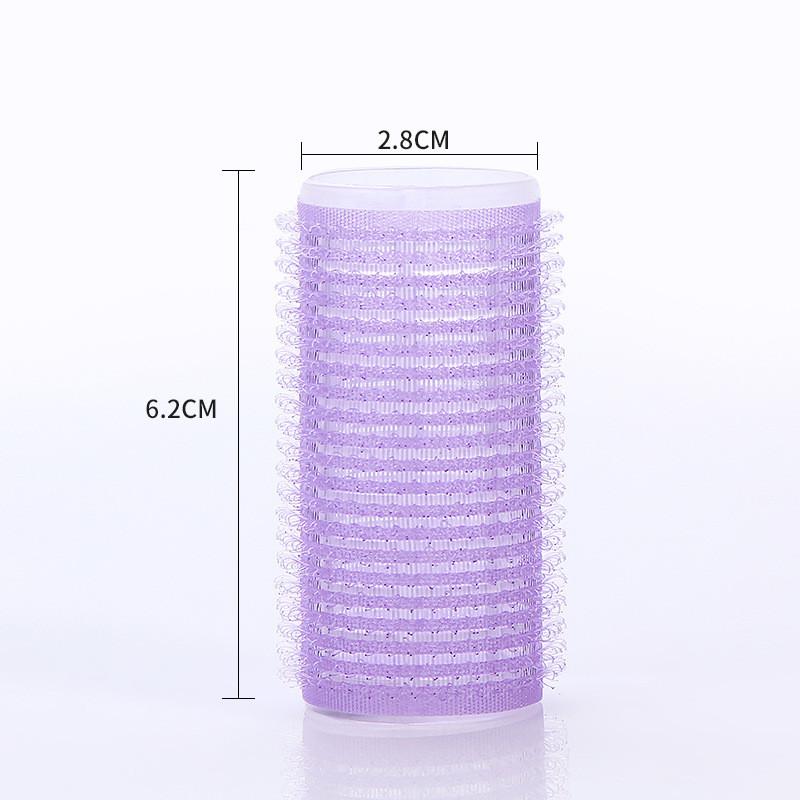 Self-Grip Hair Rollers Heatless Hair Curlers No Heat Hair Bang Volume Self-adhesive Hook & Loop DIY Styling Tool