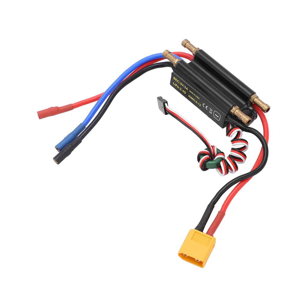 30A RC Boat Waterproof Brushless ESC 2?4S Electric Speed Controller for 450mm Boat Model