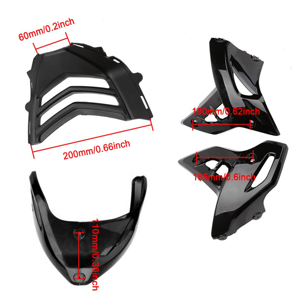 Engine Fender Fairing Exhaust Protection Cover for Honda CBF150 CBF125 2009-2024 CB190R 2012-2024 Motorcycle Engine Guard Cover