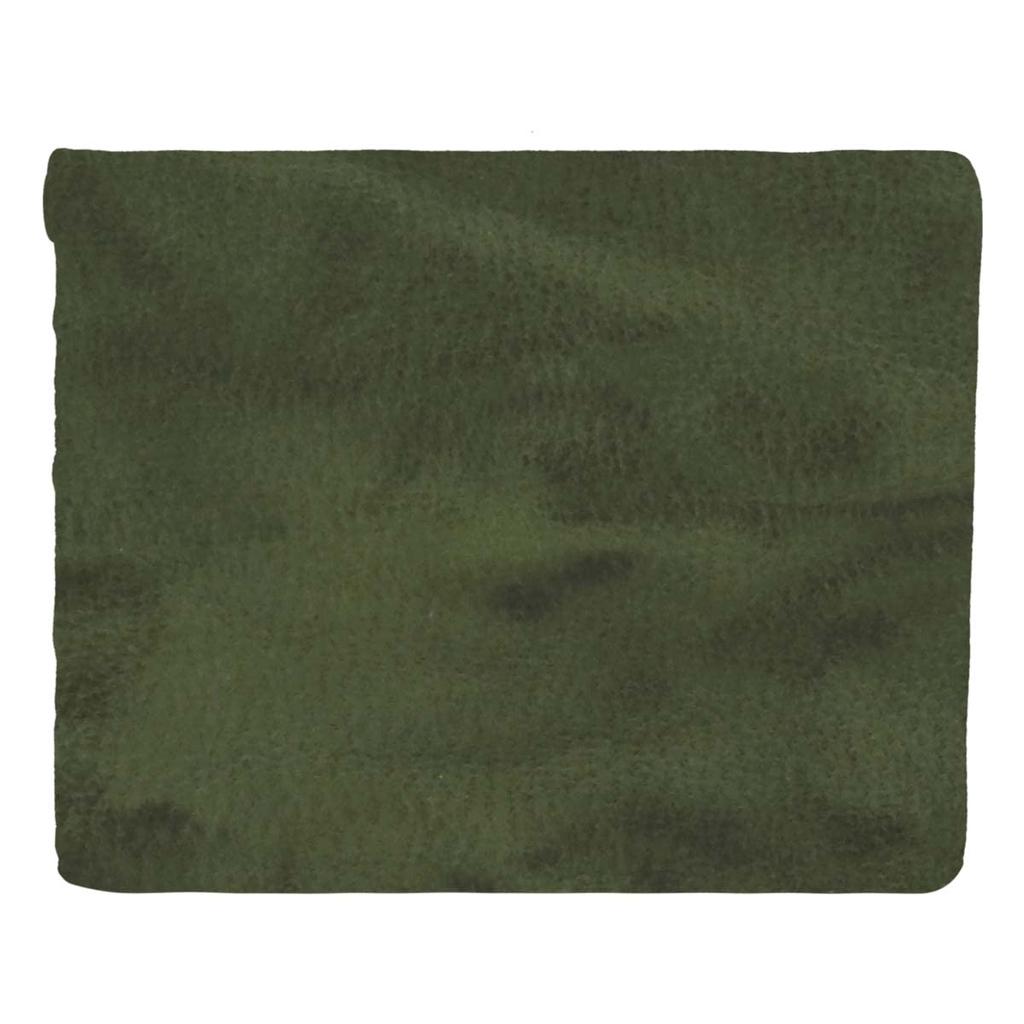 Мини-кошелек с двумя отделениями из натуральной кожи Oyster Limited Color 720624 Складной кошелек с двумя отделениями из овчины, зеленый [Takeo Kikuchi] для мужчин