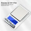 Mini Electronic Scales 0.01g 200g High Precision Portable Digital Pocket Scale for Jewelry Gold Sterling Silver Balance Gram