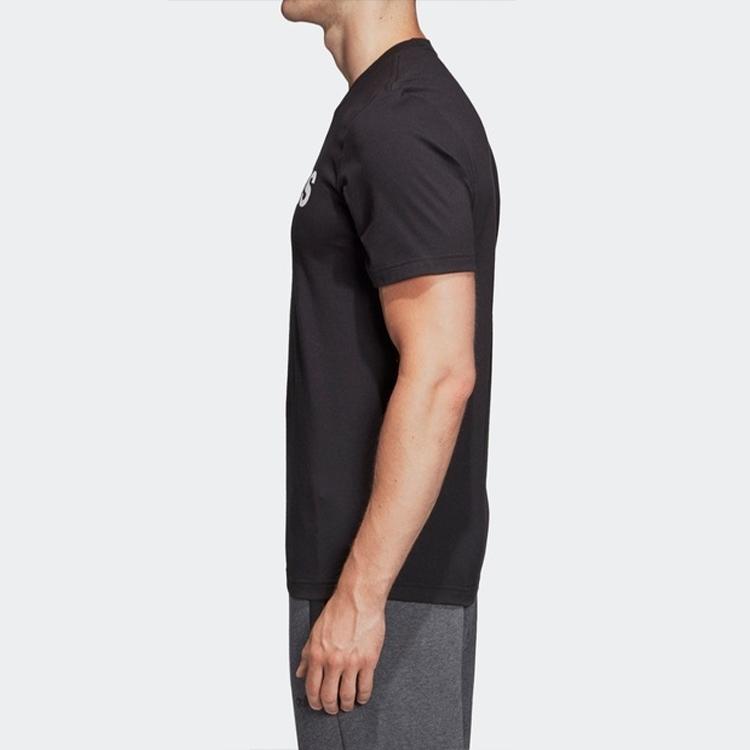 Adidas T Shirt Men's Black (Unisex) T-Shirts DU0404