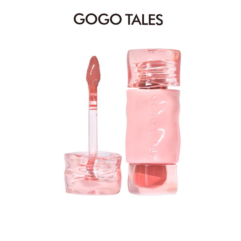 GoGo Tales Полупрозрачный Сияющий Плампинг Блеск для Губ