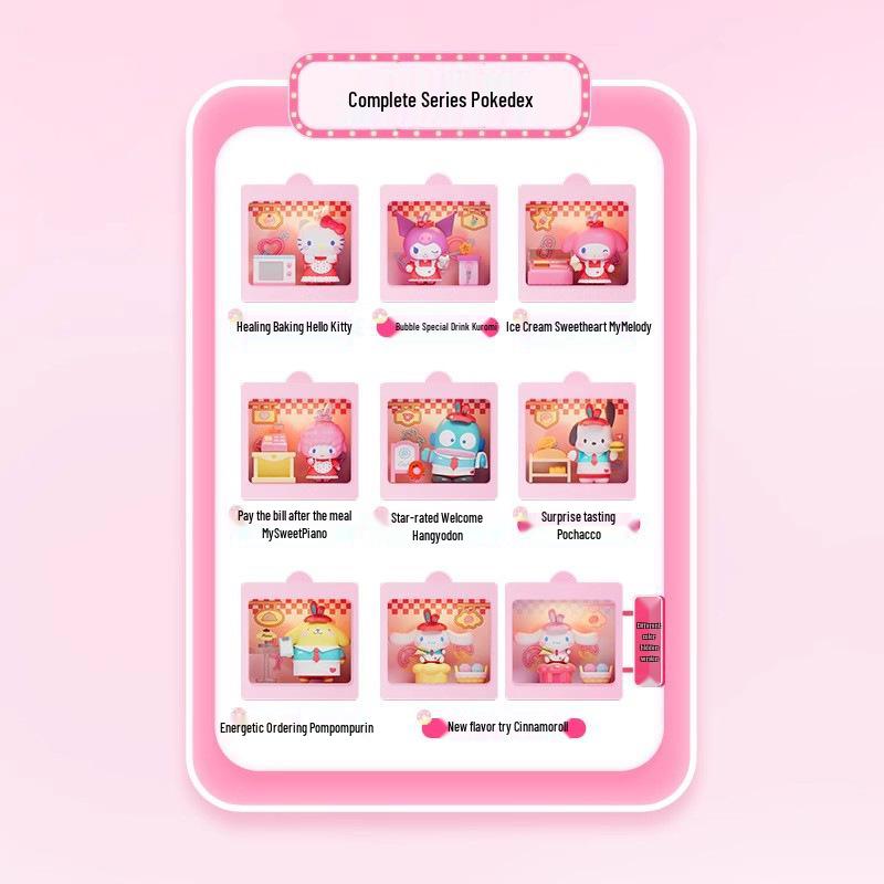 Серия «Романтическая свадьба семьи Sanrio» Милая кукла-фигурка Украшение