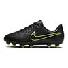 Tiempo Legend 10 Club MG Grade School 'Black Volt' (Unisex) Black / Volt Kids' Soccer Shoes DV4352 001