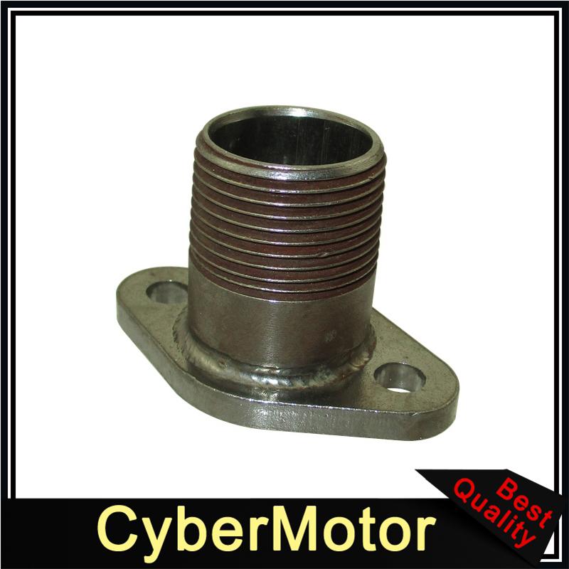 Threaded Exhaust Adaptor Flange For Harbor Freight Predator 420cc Go Kart Mini Bike