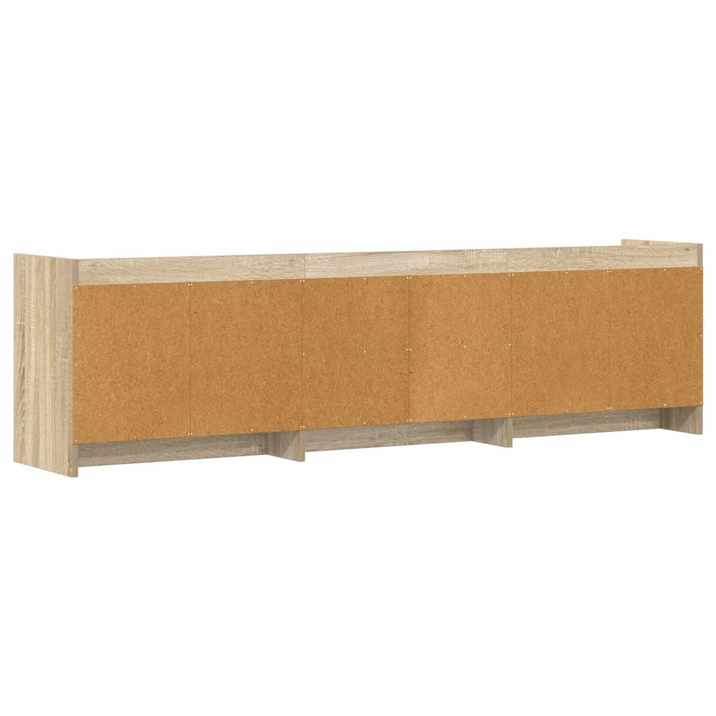 TV Cabinet 168 x 33 x 47 cm Sonoma Oak Particleboard