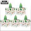 10PCS New Christmas Gift Father Christmas Elk Christmas Tree Pattern Money Draw Surprise Box Festive Small Gifts Party Supplies