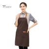 Водонепроницаемый фартук для мужчин и женщин, регулируемая длина, завязывающийся на талии, многокарманный фартук для кухни, гриля, ресторана, бара, кафе, салона красоты, маникюрной студии, униформа