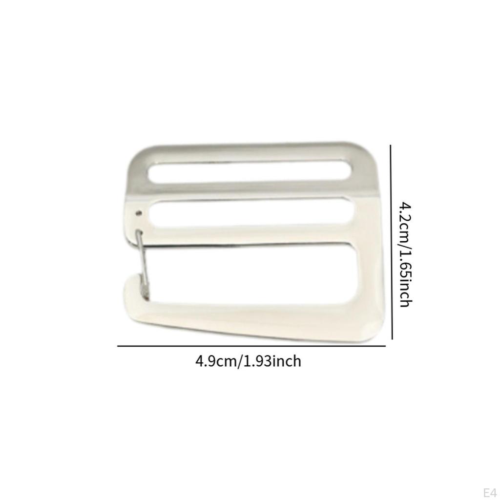 4 пряжки G Hook Wave 1,5-дюймовая металлическая фурнитура для ремня рюкзака и сумки