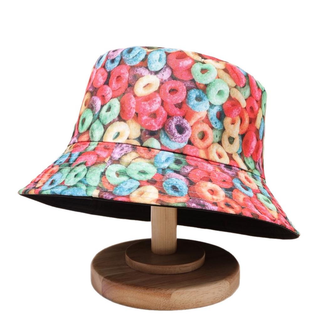 Bucket Hat Series Fashionable Double-Sided Can Wear Sunshade Basin Hat