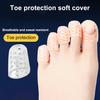 10/30/50Pcs Silicone Toe Protector Set Breathable Gel Toe Covers for Corns Blisters Ingrown Toenails Pain Relief Little Toe Sleeves Caps Guards