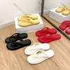 Мода 2025 Новые Летние Модные Балетки Вьетнамки Лаконичные Круглый Носок Клипса Женские Шлепанцы Элегантная Пляжная Отпускная Обувь Слайды