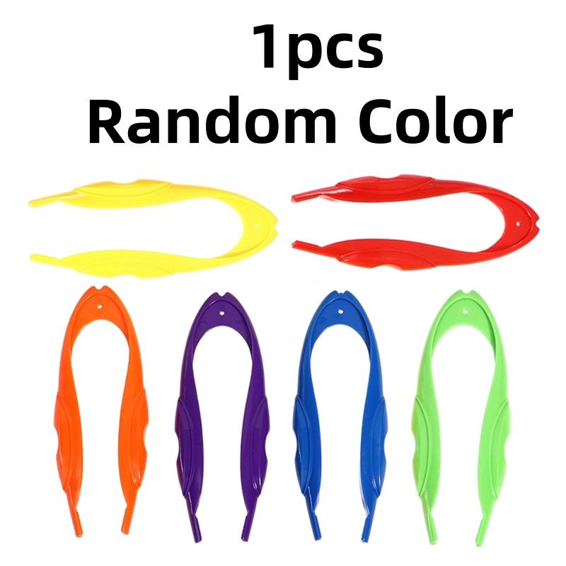 Монтессори учебное пособие для развития мелкой моторики. Удобные для детей цветные пластиковые пинцеты для захвата и проведения экспериментов.