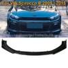 Комплект передних боковых сплиттеров для Volkswagen Scirocco R 2009-2015 (Набор из 3 предметов)
