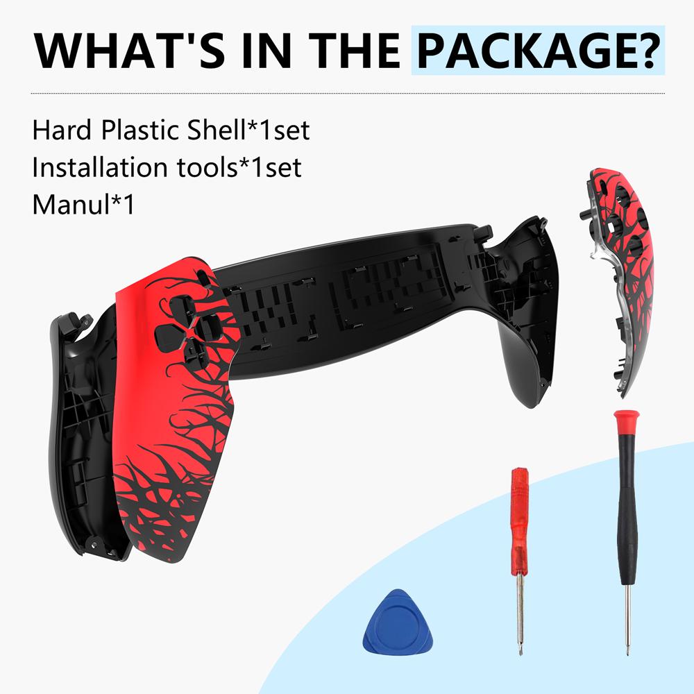 Лицевая панель Spider для PlayStation Portal Shell, сменная крышка PS 5, портативная PS5, аксессуары, передняя и задняя панели, чехол