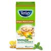 Tetley Green Tea Immune With Vitamin C Ginger Mint Lemon Flavor – 100 Teabags, Refreshing Herbal Blend, Supports Wellness And Hydration