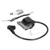 Spark Plug Filter Assembly and Magneto Armature Ignition Coil Kit for Husqvarna 240R 245R 245RX