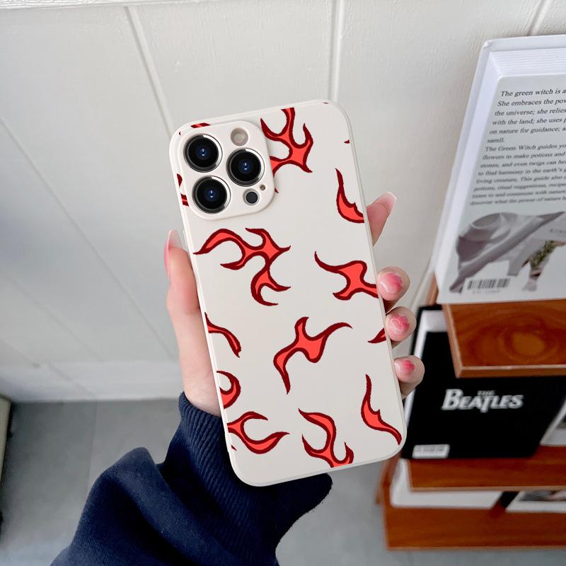 Модный оригинальный квадратный чехол из жидкого силикона для iPhone 14 11 12 13 Pro Max Mini X XS XR 7 8 Plus SE2 DIY мягкий чехол