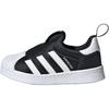 Originals Superstar 360 Classic Versatile Low-Top Walking Shoes Baby Shoes Black KI8790