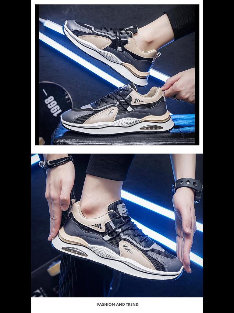 Мужские спортивные кроссовки Forrest Gump Breathable Mesh — модные универсальные кроссовки на толстой подошве для бега и отдыха