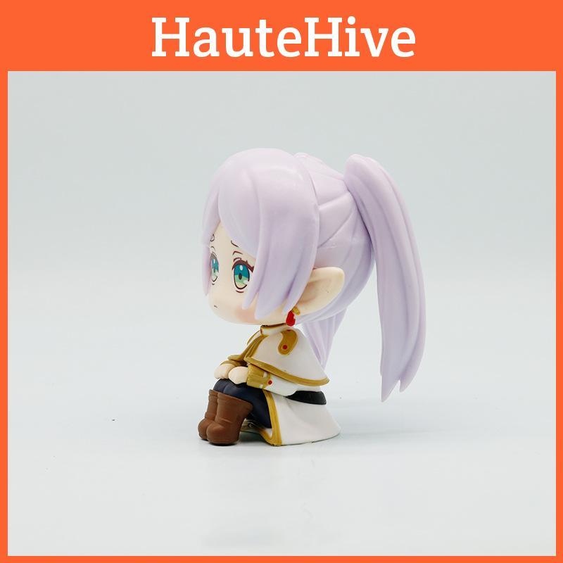Sitting Frieren Pvc Collectible Figure For Car Interior Decoration