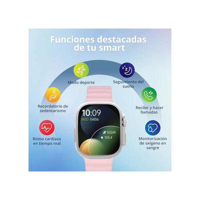 Montre connectée élégante - Radiant - RAS10906 - Design minimaliste - Notifications et appels - Autonomie 7 jours