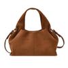 Retro Women's Pleated Handbag - 2025 Autumn/Winter Frosted Crossbody & Shoulder Bag