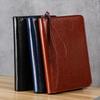 Portable Portfolio Binder 6-Ring Business Notebook Memo Book File Folder  Document Storage