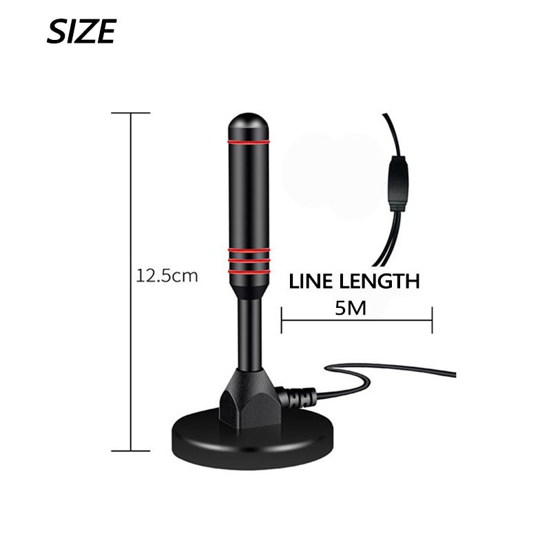 TV Antenna Digital HD Freeview Aerial Ariel Signal Booster for In/Outdoor Pro