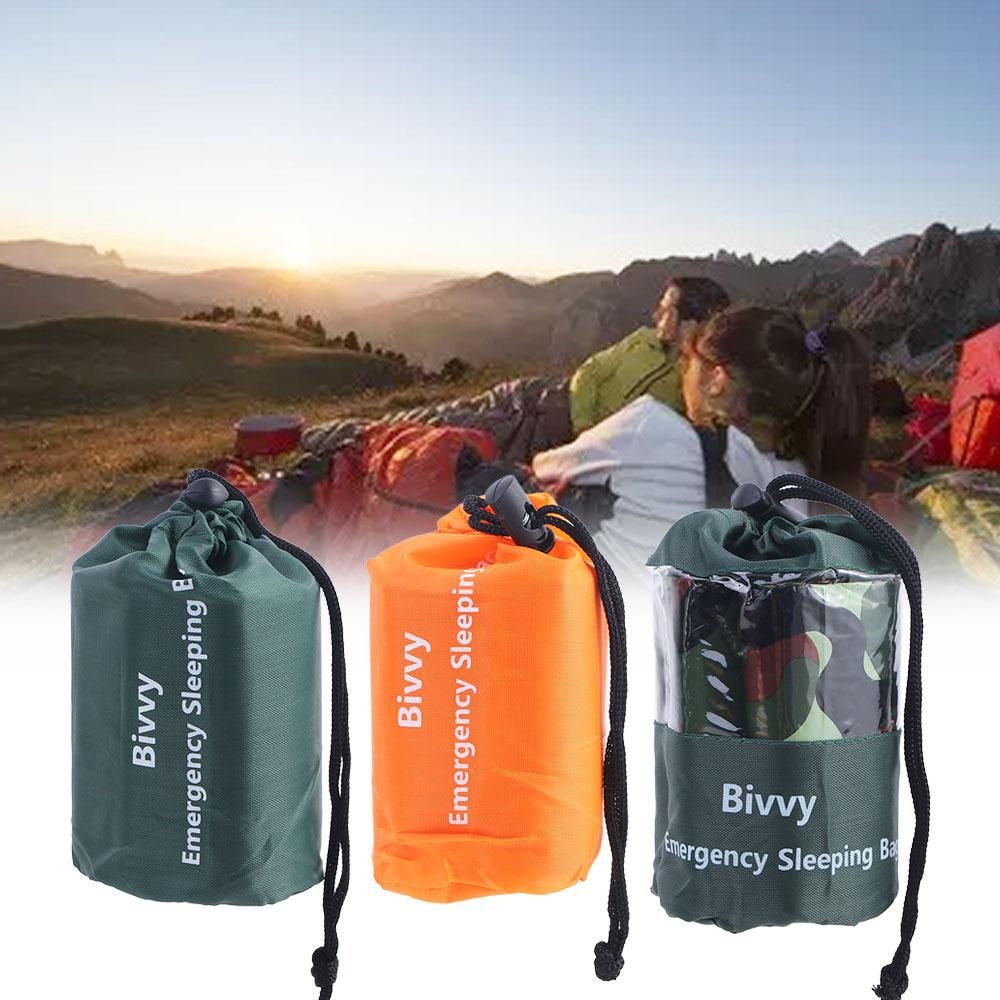 Outdoor Bivvy Sleeping Bags Survival Sleeping Bag Emergency Sleeping Bag Survival Blanket Bags