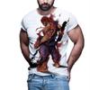 Fighting Game Street Fighter T-Shirts 3D Print Men Women Fashion Oversized Short Sleeve T Shirt Harajuku Kids Tees Tops Clothing