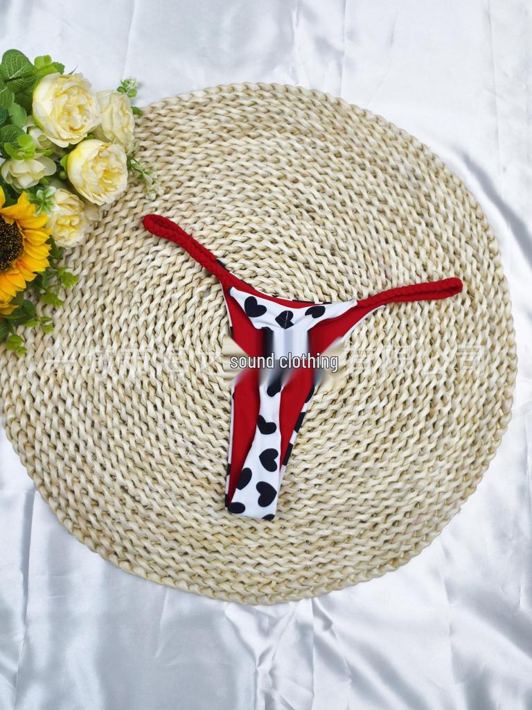 Европейский и американский новый плетеный треугольный купальник-бикини