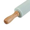 2 Pcs/set Silicone Rolling Pin Kit with Scale Kneading Pad Rolling Pin Pastry Mat Set  Pizza