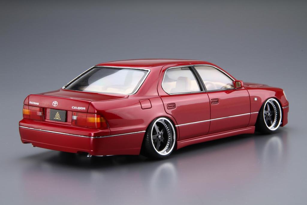 Aoshima Bunka Kyozai Модель автомобиля Высокая мода UCF21 Celsior Пластиковая модель (АОСИМА) 1/24 '97 (Toyota)