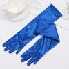 Women Opera Elbow Wrist Stretch Satin Prom Costume Flapper Gloves Finger Long Gloves