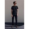 H M sliM Fit Cotton Pants Black