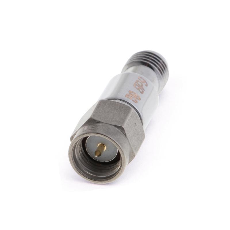RF Coaxial Attenuator SMA Male to Female DC-6GHz 8GHz 2W 50ohm Used Communications Aviation Fixed Attenuator
