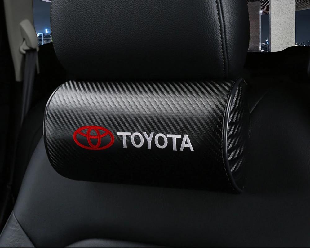 Car Seat Head Support Pillow Auto Headrest Neck Support Protect For Toyota Avalon Mirai Avensis Prado Hilux VVT-I 4WD Corolla