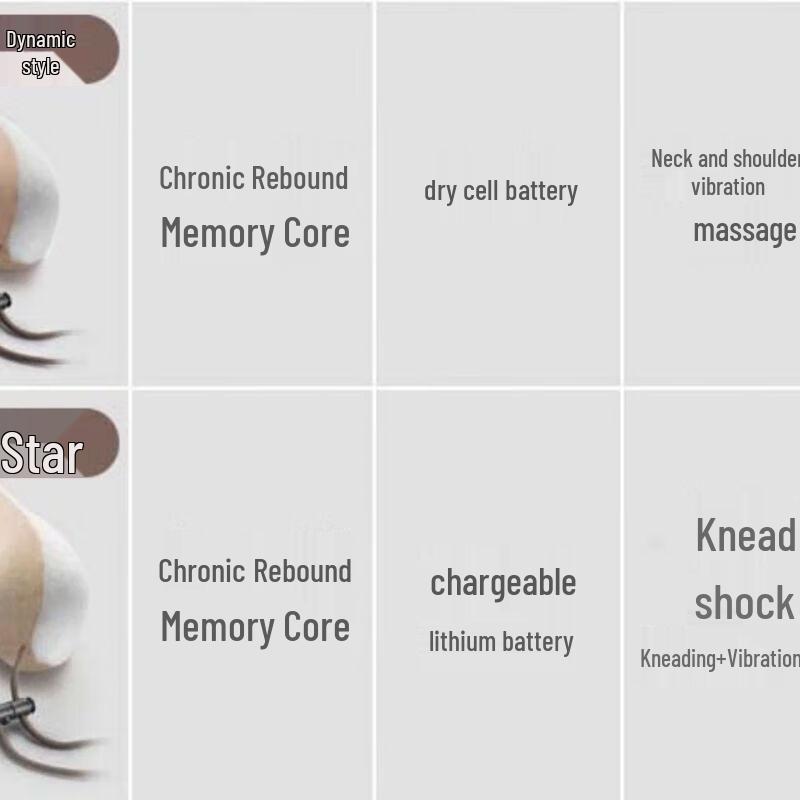 U-shaped Neck Massager Pillow