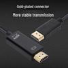 Кабель-адаптер DisplayPort на HDMI 4K, 1,8 м, для HD-монитора