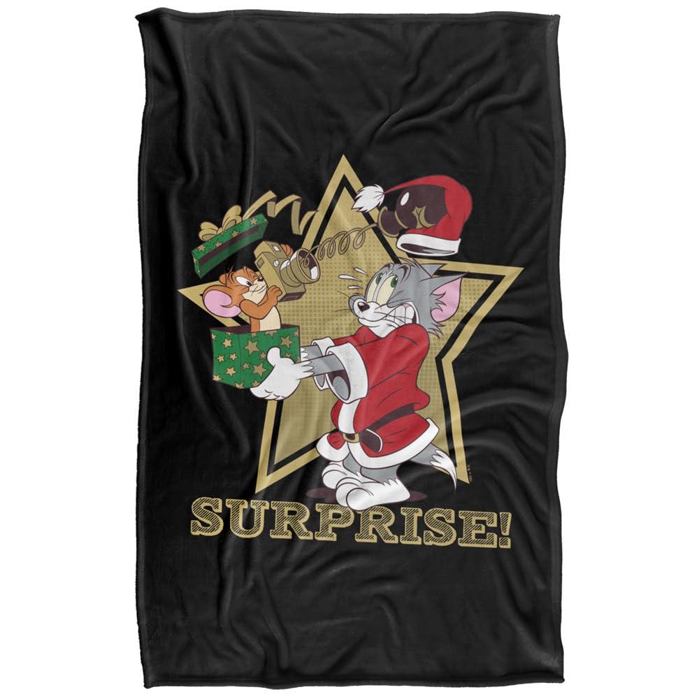 Tom And Jerry Surprise Christmas Blanket