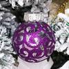 30pcs Creative Christmas Ball Set 6cm Hanging Ornament Christmas Tree Pendant Wedding