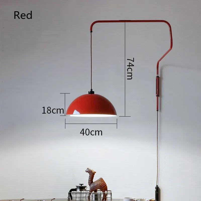 Nordic Creative LED настенный светильник для кухонного острова с длинной штангой, регулируемый настенный светильник для спальни, прикроватный столик, внутреннее освещение
