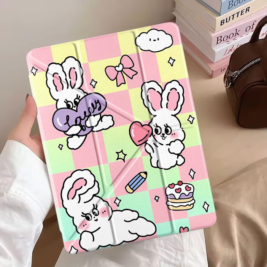 Держатель Чехол Чехол для планшета Для iPad Pro 11-го 10-го 9-го 8-го 7-го 12,9 дюйма Mini 6 7 Pro 2025 Air 4 5 M3 M2 1 2 M4 11 дюймов Добродушный