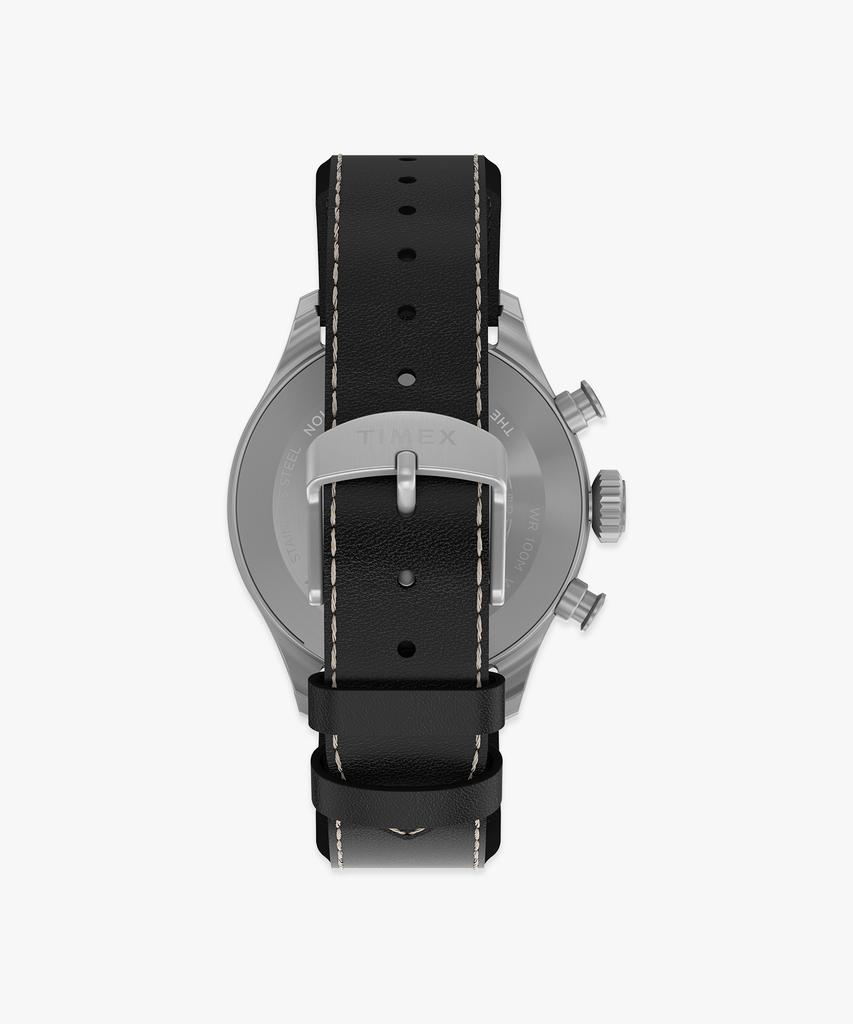 Taimaegseu Waterbury Ace Chronograph Men'S Leather Watch 41Mm