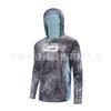 Mens Quick-Dry Fishing Shirt With UV Protection Hooded Face Cover UPF 50 Bamboo Fiber Long Sleeve Outdoor Apparel