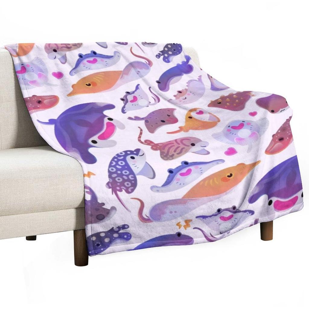 Рэй день 1 - яркий Плед Роскошный Плед Мягкий Плед Свободный Роскошный Бренд Пледы