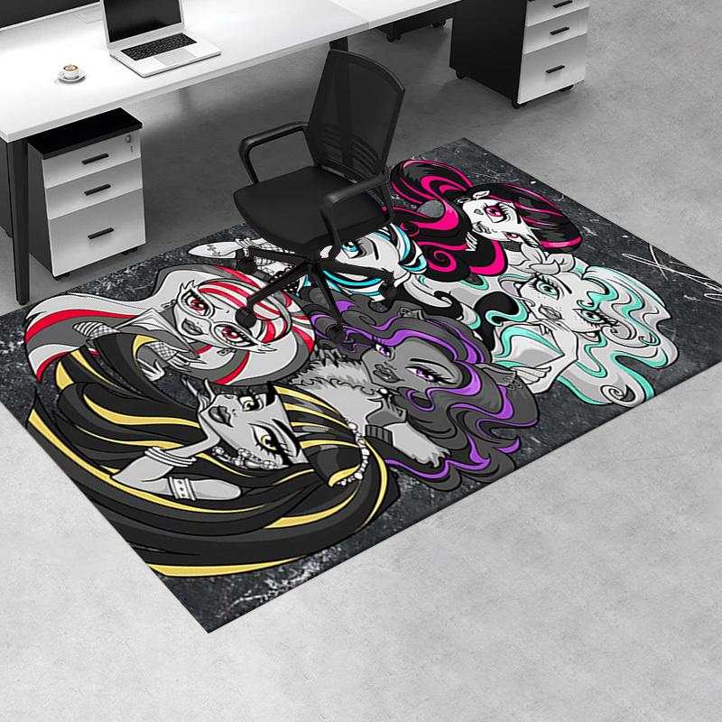 Коврик для кресла Monster High, Декор для дома, Ковер для дивана, Офисный ковер, Подарок для всех комнат